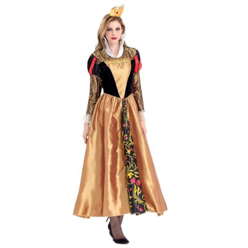 Alice in Wonderland Queen of Hearts Cosplay Costume