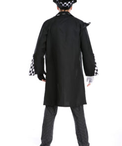 Alice in Wonderland Mad Hatter Male Magician Cosplay Costume