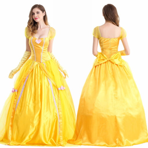 Beauty and the Beast Belle Dress Cosplay Costume