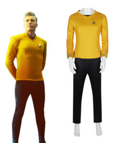 Star Trek Captain Christopher Pike Cosplay Costume