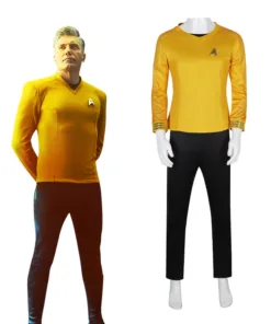 Star Trek Captain Christopher Pike Cosplay Costume