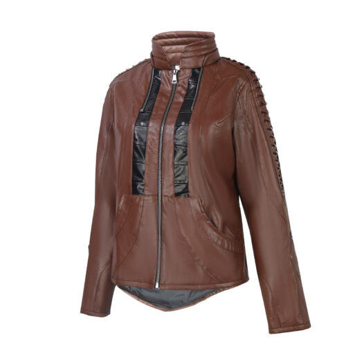 Star Trek Women Leather Jacket Cosplay Costume