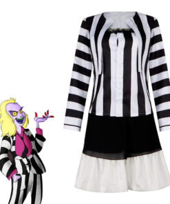 Beetlejuice Betelgeuse Skirt Cosplay Costume