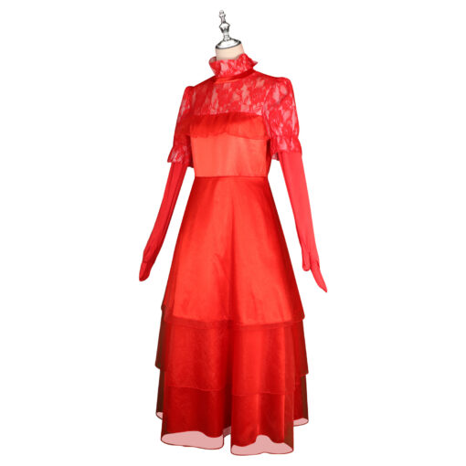 Beetlejuice Red Tulle Skirt Cosplay Costume