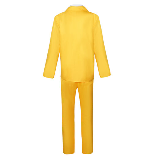 Beetlejuice Betelgeuse Yellow Suit Cosplay Costume