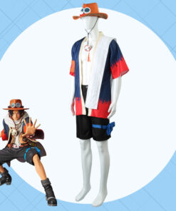 One Piece Fire Fist Portgas D. Ace Cosplay Costume