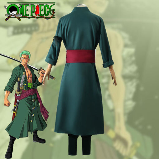 One Piece Zoro Roronoa Cosplay Costume