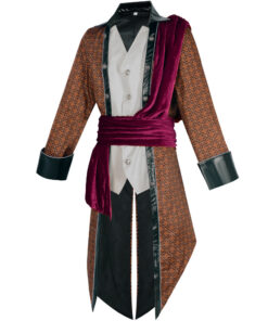 Pirates of the Caribbean Men Pirates Cosplay Costume