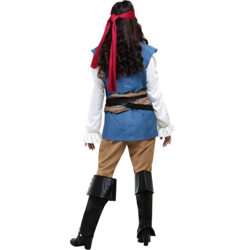 Pirates of the Caribbean Women Captain Sailor Cosplay Costume