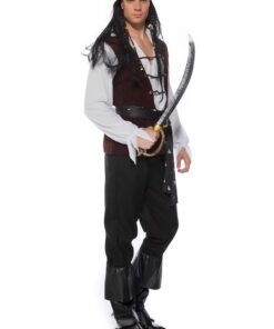 Pirates of the Caribbean Skull Symbol Cosplay Costume