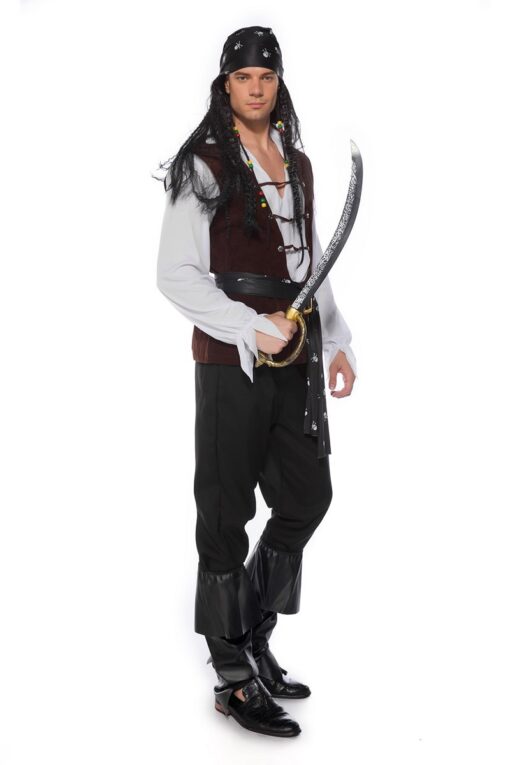 Pirates of the Caribbean Skull Symbol Cosplay Costume