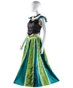 Frozen Anna Princess Skirt Cosplay Costume