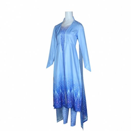 Frozen Elsa Princess Dress Cosplay Costume