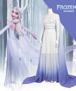 Frozen Elsa Princess Dress Cosplay Costume