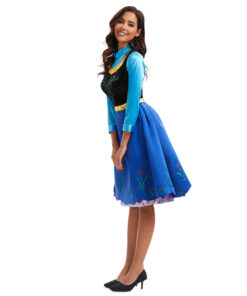 Frozen Anna Princess Skirt Cosplay Costume