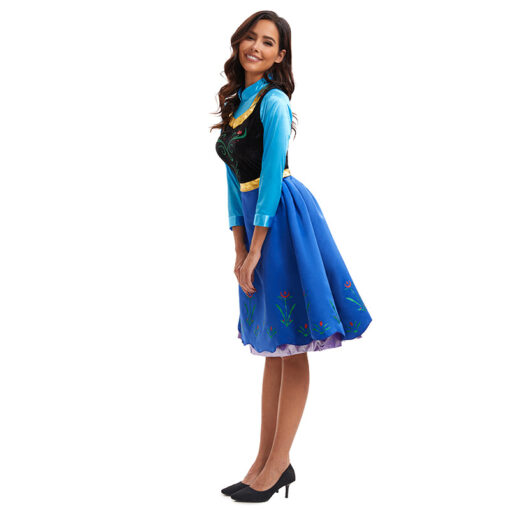 Frozen Anna Princess Skirt Cosplay Costume