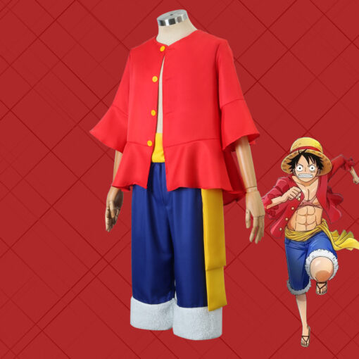 One Piece Luffy Cosplay Costume