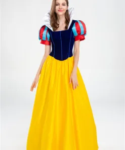 Frozen Snow White Princess Dress Cosplay Costume