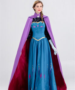 Frozen Anna Princess Dress Cosplay Costume