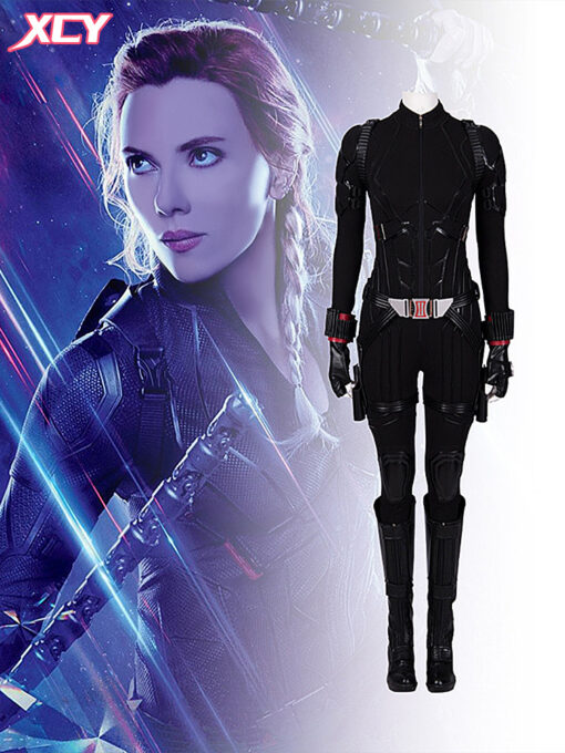 Black Widow The Avengers Natasha Romanoff Bodysuit Cosplay Costume