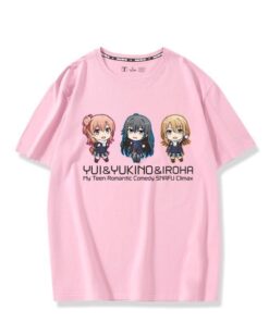 My Youth Romantic Comedy Is Wrong Yukinoshita Yukino T-shirt Cosplay Costume