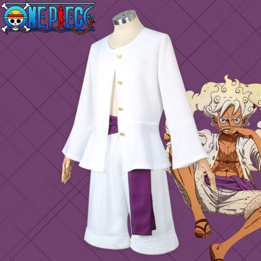 One Piece Nika Luffy Cosplay Costume