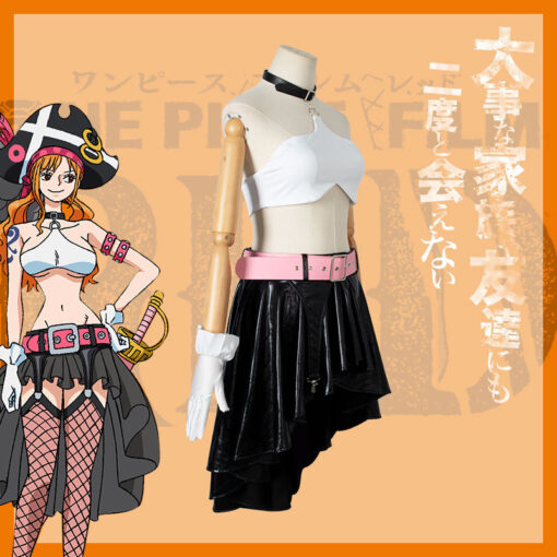 One Piece Nami Battle Outfit Cosplay Costume