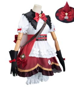 Genshin Impact Klee Blossoming Starlight Cosplay Costume