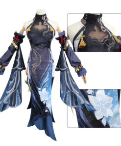 Genshin Impact Shenhe Cosplay Costume