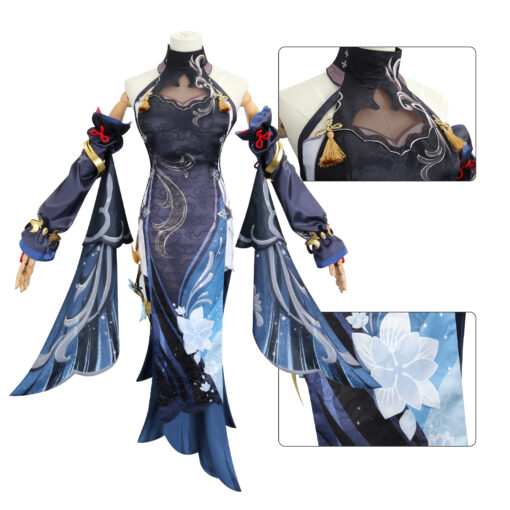 Genshin Impact Shenhe Cosplay Costume