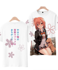 My Youth Romantic Comedy Is Wrong Yukinoshita Yukino T-shirt Cosplay Costume