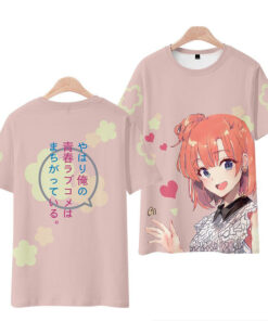 My Youth Romantic Comedy Is Wrong Yukinoshita Yukino T-shirt Cosplay Costume