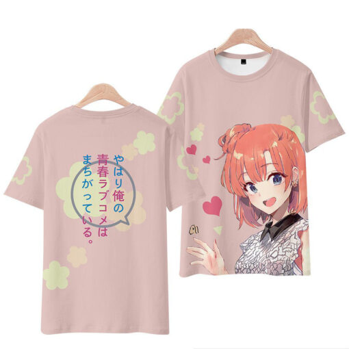 My Youth Romantic Comedy Is Wrong Yukinoshita Yukino T-shirt Cosplay Costume