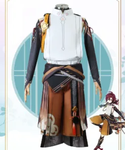 Genshin Impact Kuki Shinobu Cosplay Costume