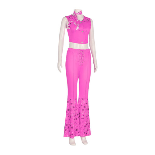 Barbie Pink Suit Cosplay Costume