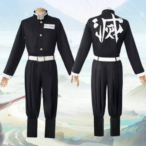 Demon Slayer Zenitsu Agatsuma Cosplay Costume