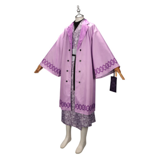 Demon Slayer Shinazugawa Genya Kimono Cosplay Costume