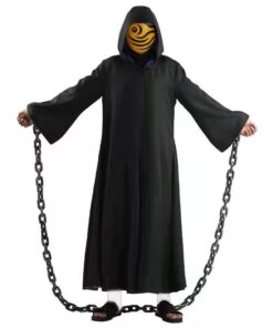 Naruto Uchiha Obito Tobi Cosplay Costume