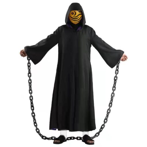 Naruto Uchiha Obito Tobi Cosplay Costume