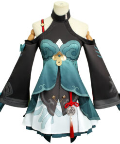 Honkai Star Rail Qingque Cosplay Costume