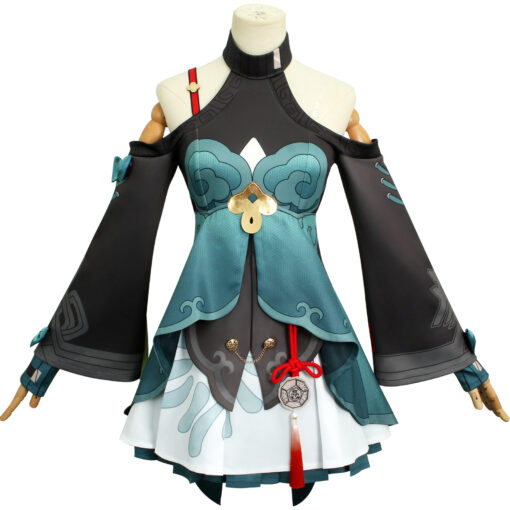 Honkai Star Rail Qingque Cosplay Costume