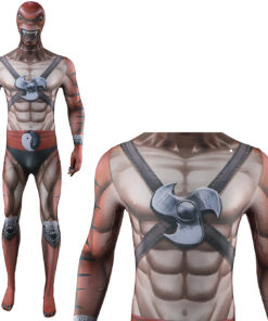 Mortal Kombat Kintaro Bodysuit Cosplay Costume