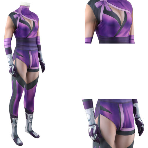 Mortal Kombat Mileena Bodysuit Cosplay Costume