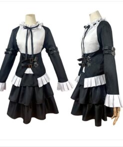 Fairy Tail Erza Scarlet Maid outfit Cosplay Costume