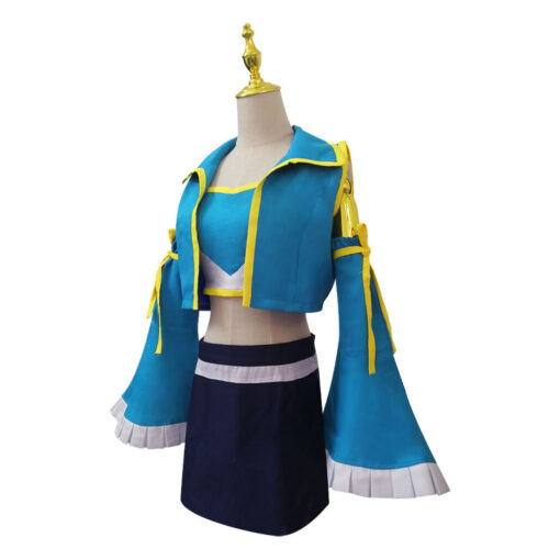 Fairy Tail Lucy Heartfilia Sailor Skirt Cosplay Costume