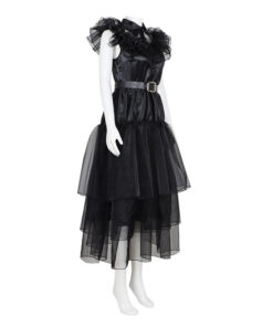 Wednesday Adams Ball Gown Cosplay Costume