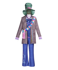 Alice in Wonderland Mad Hatter Cosplay Costume