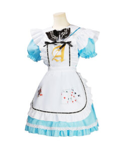 Alice in Wonderland Lolita Poker Dress Cosplay Costume