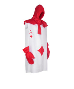 Alice in Wonderland Poker Warrior Cube Cosplay Costume