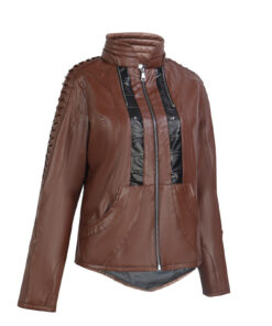 Star Trek Women Leather Jacket Cosplay Costume